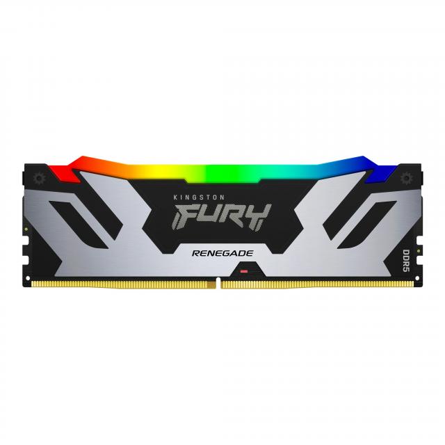Memory Kingston Fury Renegade Silver/Black RGB 32GB(2x16GB) DDR5 8000MHz CL38 