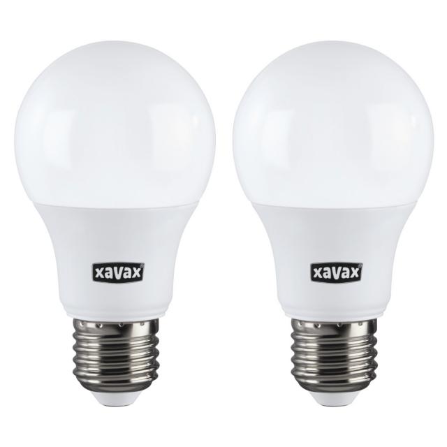 Xavax LED крушка, E27, 806 lm, 60W, 2 бр, 112929 