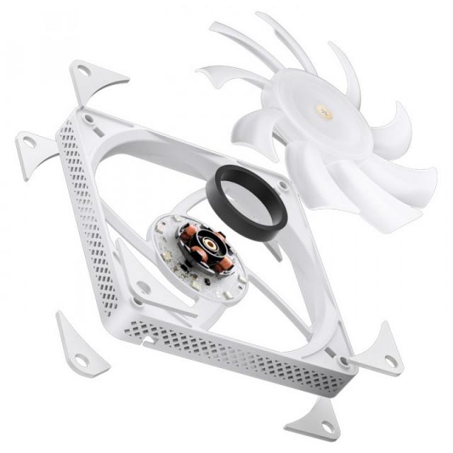 Jonsbo Jonsbo HF1215 Slim PWM, ARGB, 120x120x15 White 