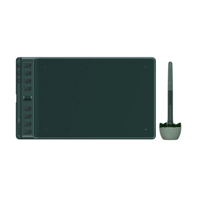 Графичен таблет HUION Inspiroy 2 M, 5080 LPI, Зелен 