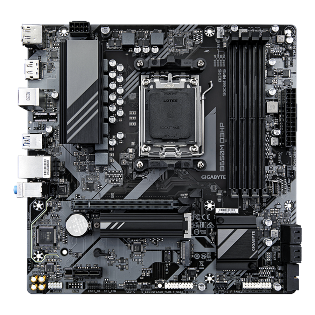 Motherboard GIGABYTE B650M D3HP socket AM5 