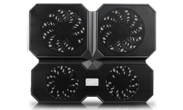 Notebook Cooler DeepCool Multi Core X6, 15.6", 2x140+100 mm, Black 