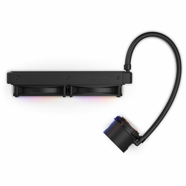 AIO Liquid Cooler NZXT Kraken 240 RGB Black, LCD Display 