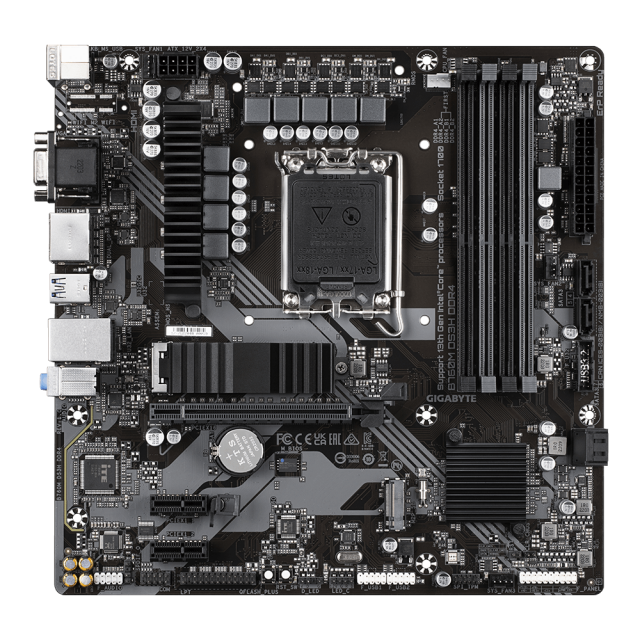Motherboard GIGABYTE B760M DS3H, socket 1700, ATX 