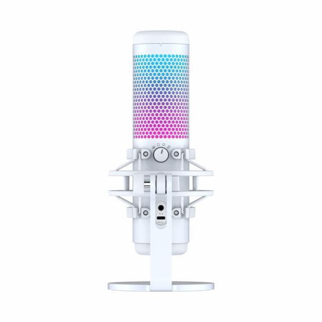 Настолен микрофон HyperX QuadCast S White 