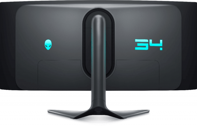 Монитор Dell Alienware AW3423DWF 34" Curved QD-OLED, WQHD 3440 x 1440 , 165Hz, 0.1ms 