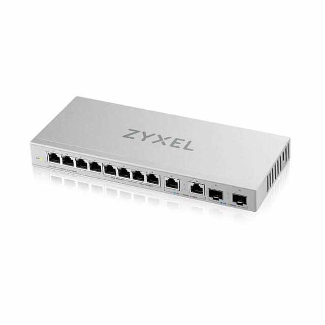 Суич ZYXEL XGS1010-12, 10 портов неуправляем, Gigabit, 2xSFP  
