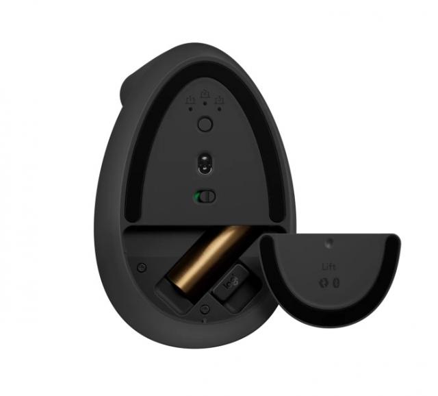 Wireless Mouse Logitech Lift Left Vertical Graphite 