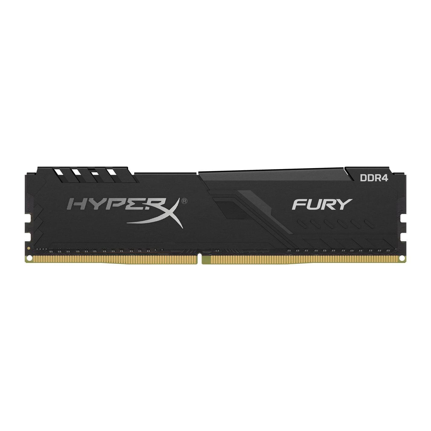 Памет HyperX Fury 4GB DDR4 PC4-21300 2666MHz CL16 HX426C16FB3/4
