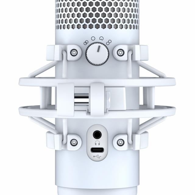 Настолен микрофон HyperX QuadCast S White 