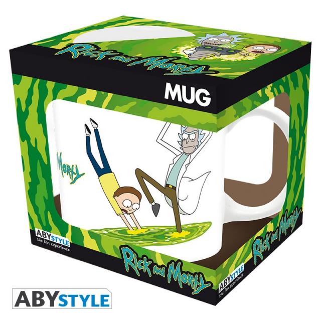 Чаша ABYSTYLE RICK AND MORTY Portal 2 