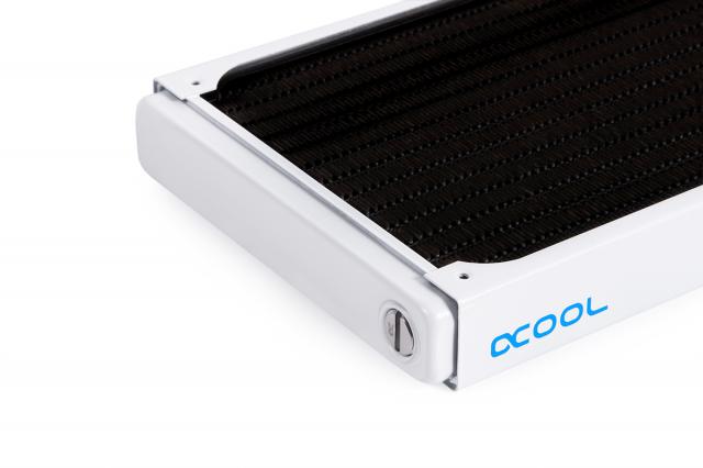 Радиатор Alphacool NexXxoS ST30 Full Copper 280mm Radiator V.2, White Special Edition 