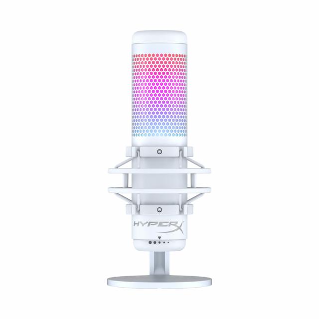 Настолен микрофон HyperX QuadCast S White 