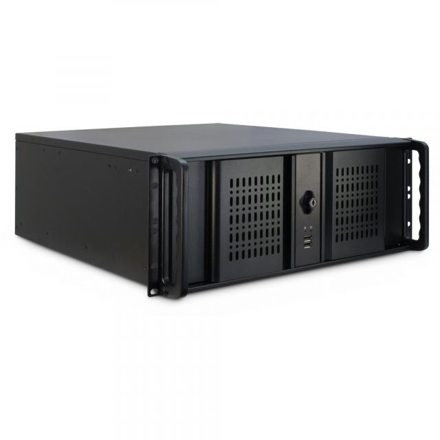 Case InterTech 4U-4098-S, 4U, 19", Black