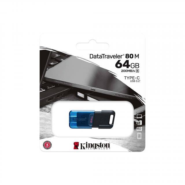 USB stick KINGSTON DataTraveler 80M, 64GB 