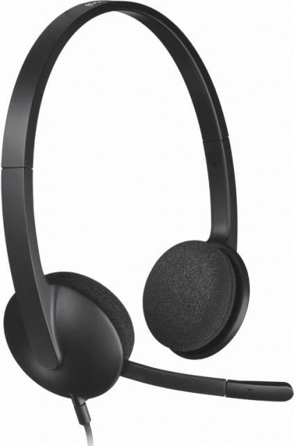 Слушалки с микрофон Logitech H340 