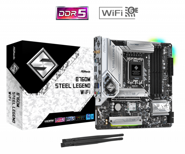Motherboard ASRock B760M Steel Legend WIFI DDR5 