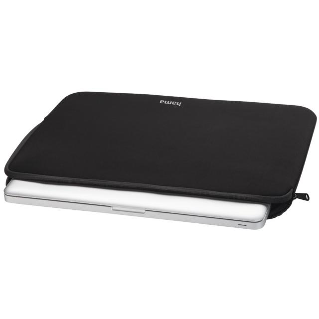Калъф за лаптоп HAMA Neoprene, До 34 cm (13.3"), Черен 