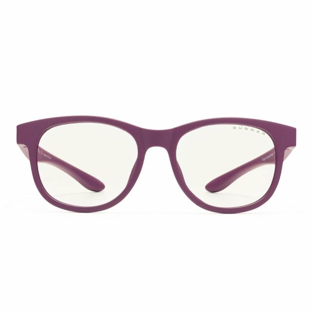 Детски компютърни очила GUNNAR Rush Kids Small, Clear Natural, Лилав 