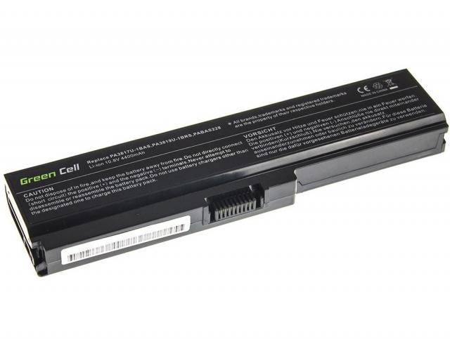 Laptop Battery for Toshiba Satellite C650 C650D C660 C660D L650D L655 L750 PA3635U PA3817U 10.8V  4400 mAh GREEN CELL 