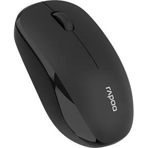 Wireless optical Mouse RAPOO 1310, 2.4 Ghz, Black 