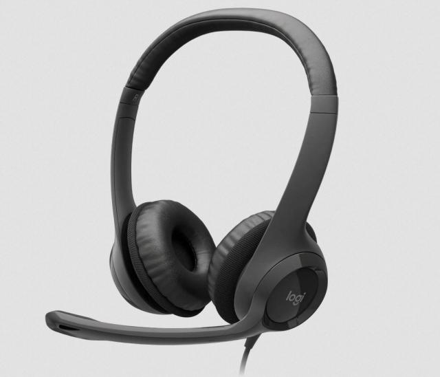 Слушалки с микрофон Logitech H390 