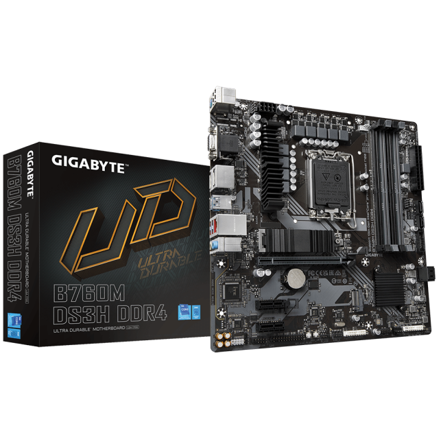 Motherboard GIGABYTE B760M DS3H, socket 1700, ATX 