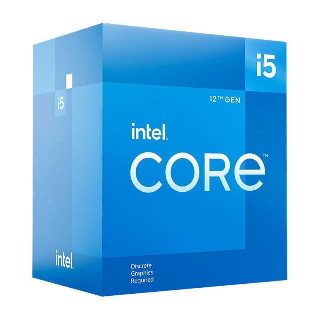 CPU Intel Alder Lake Core i5-12400F, 6 Cores, 2.50 GHz, 18MB, LGA1700, 65W, BOX 