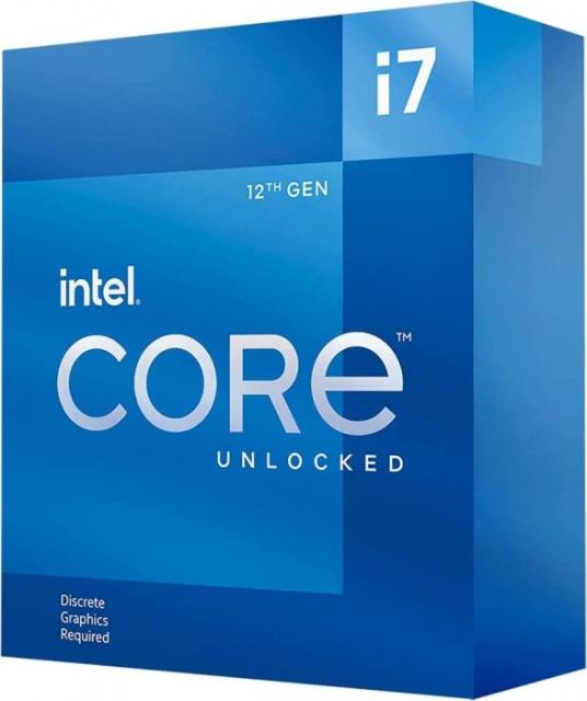 CPU Intel Alder Lake Core i7-12700KF, 12 Cores, 3.6GHz, 25MB, LGA1700, 125W, BOX 