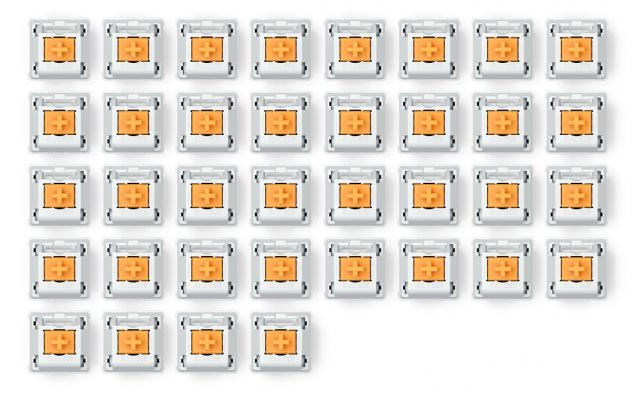 Glorious MX Switches for mechanical keyboards Panda 36 pcs 