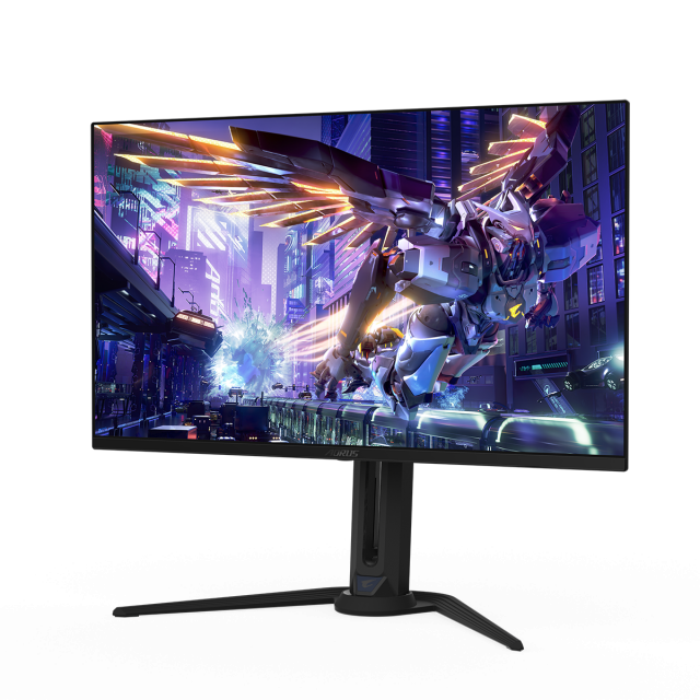 Гейминг монитор GIGABYTE AORUS FO32U2P, 31.5" QD-OLED, 4K UHD, 240Hz, 0.03ms, DP 2.1 UHBR20, Vesa ClearMR 13000, HDR 400, KVM 
