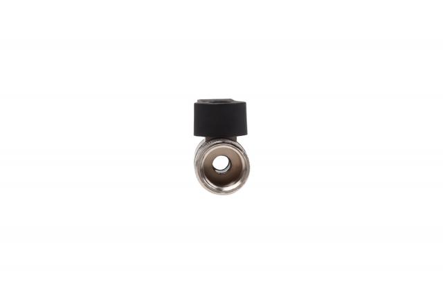Alphacool 2-way ball valve G1/4 - Chrome 