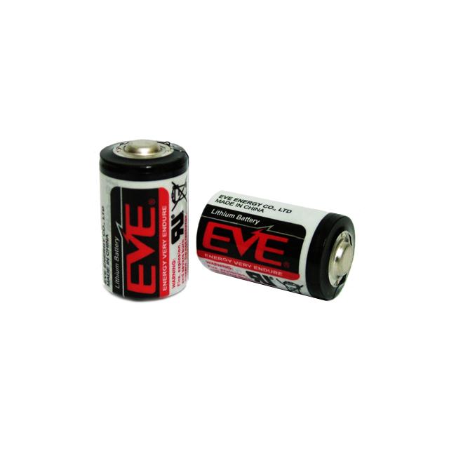 Литиево тионилхлоридна  батерия EVE 3.6 V  1/2AA ER14250 /STD/с пъпка/ EVE BATTERY