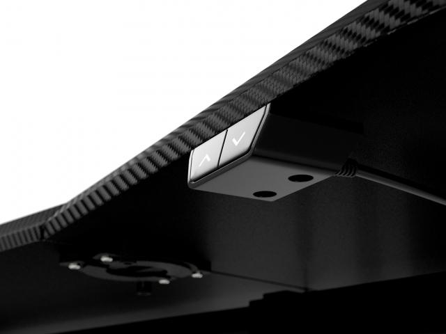 Геймърско бюро Nitro Concepts D16E, Carbon Black, Електрическо управление на височина 