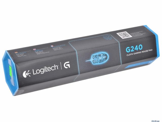 Gaming pad Logitech, G240, Black 