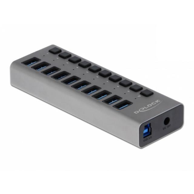 USB хъб 10 порта, DELOCK-63670 