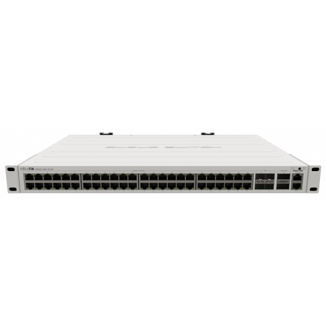 Switch 48 port Mikrotik CRS354-48G-4S+2Q+RM, 48 ports, 40 Gbps QSFP+ ports 