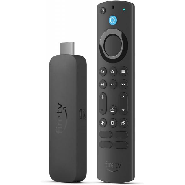 Мултимедиен плеър AMAZON Fire TV Stick Max Gen2, Wi-Fi 6, Alexa, Черен