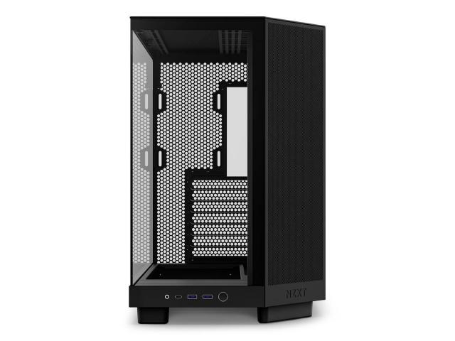 Кутия NZXT H6 Flow Matte Black - Middle Tower 