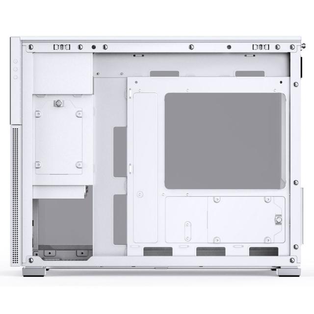 Кутия Jonsbo D31 Mesh Screen TG, mATX, Бял 