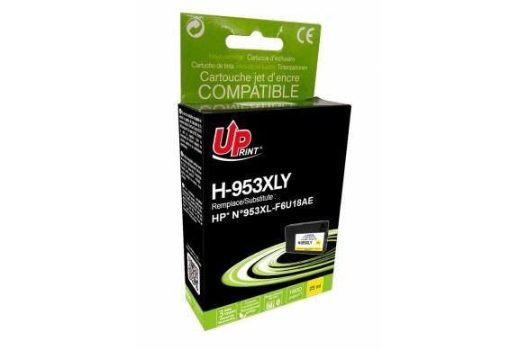 Мастилница UPRINT F6U18AE, HP 953XL, OfficeJet Pro 8210/8710/7720, 25 ml, Yellow 
