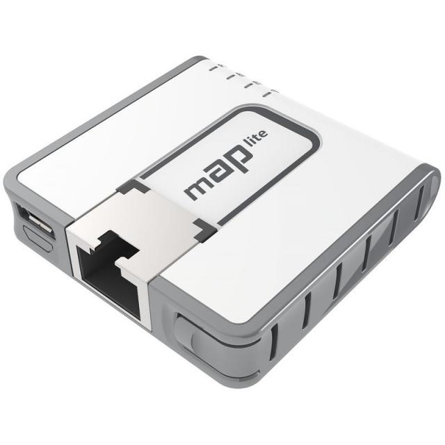Wireless Access Point MikroTik mAP Lite RBmAPL-2nD, 64MB RAM, 1xLAN 10/100, 802.3af/at 