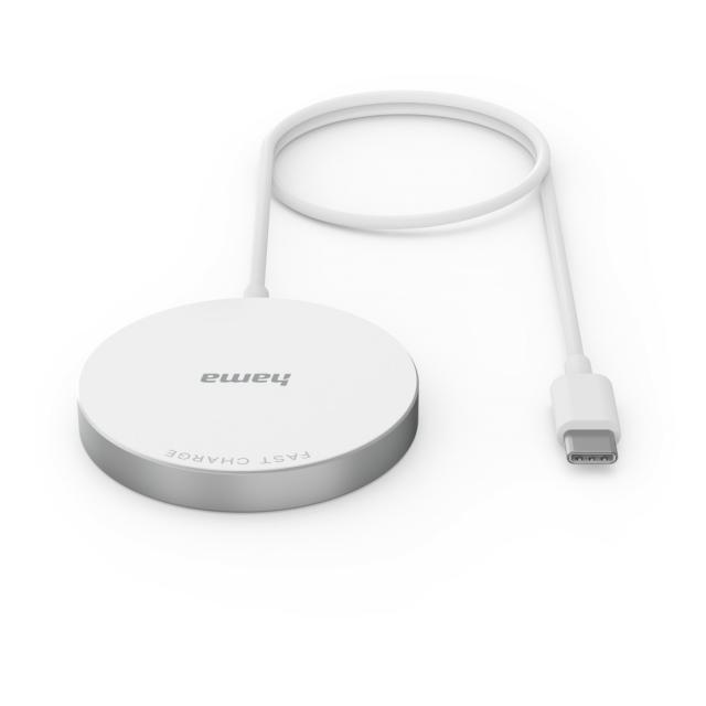 Hama "MagCharge FC15" Wireless Charger, 15 W,  for Apple 