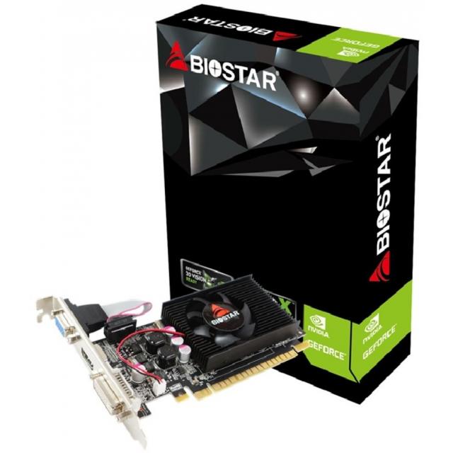 Graphic card BIOSTAR GeForce 210, 1GB, GDDR3, 64 bit, DVI-I, D-Sub, HDMI