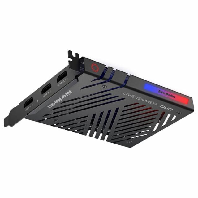 Вътрешен кепчър AVerMedia LIVE Gamer DUO, PCIe 