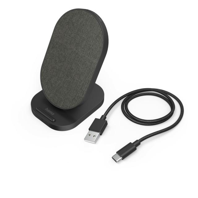 Hama "QI-FC10S-Fab" Wireless Charger, 10 W, 201685 