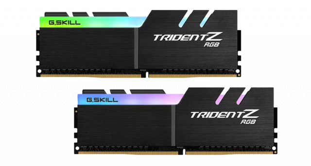 Memory G.SKILL Trident Z RGB 16GB(2x8GB) DDR4, 3200Mhz, F4-3200C16D-16GTZRX for AMD 