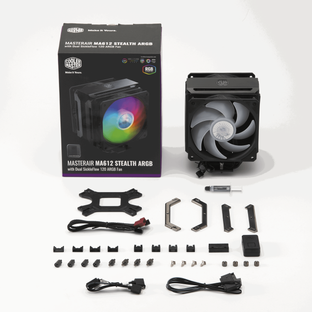 CPU Cooler Master MasterAir MA612 Stealth ARGB 