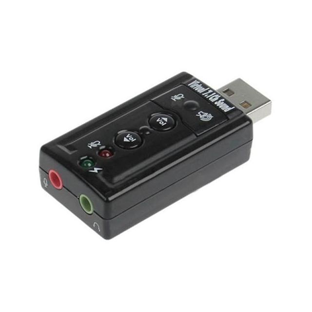 Sound card ESTILLO Mini, USB, 7.1