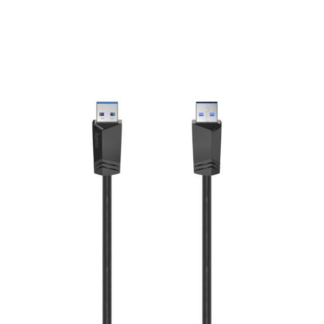 Cable HAMA  USB 3.0 - USB-A Plug - USB-А Plug, 1.5 m, Shielded 